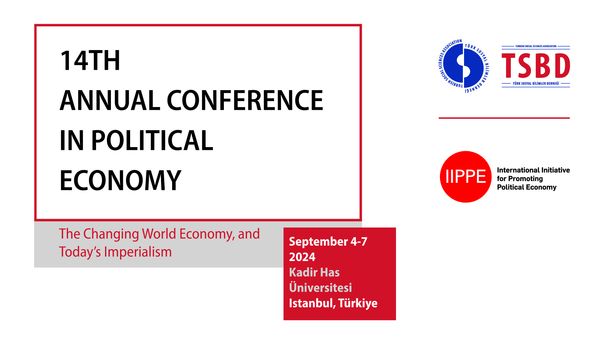 14TH ANNUAL CONFERENCE IN POLITICAL ECONOMY