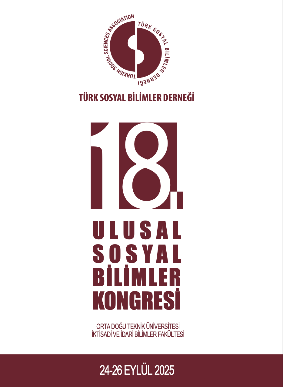 18. Ulusal Sosyal Bilimler Kongresi – Özet Kitabı