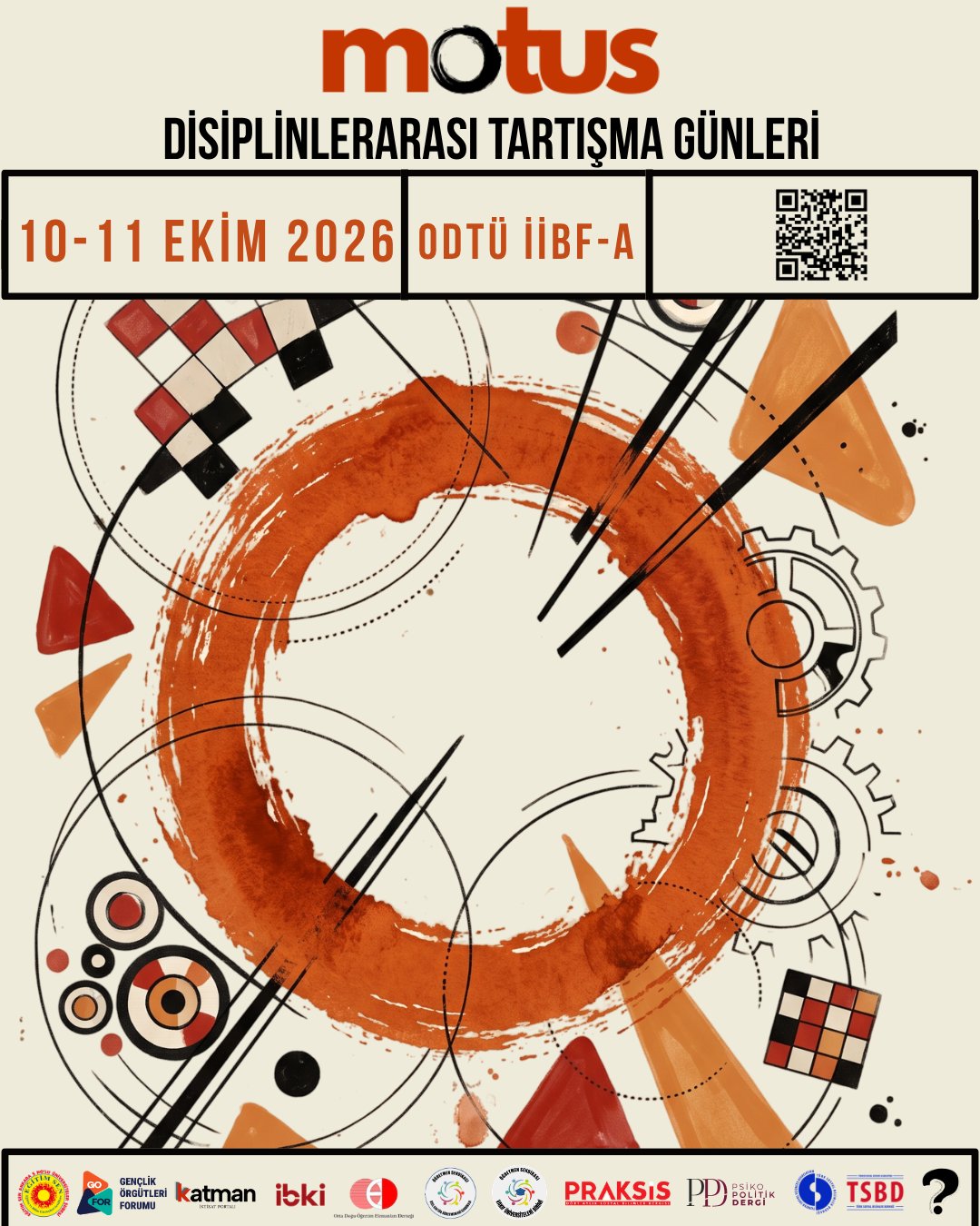 MOTUS Lisansüstü Araştırmalar Grubu – Disiplinler Arası Tartışma Günleri [10-11 Ekim 2026, ODTÜ]